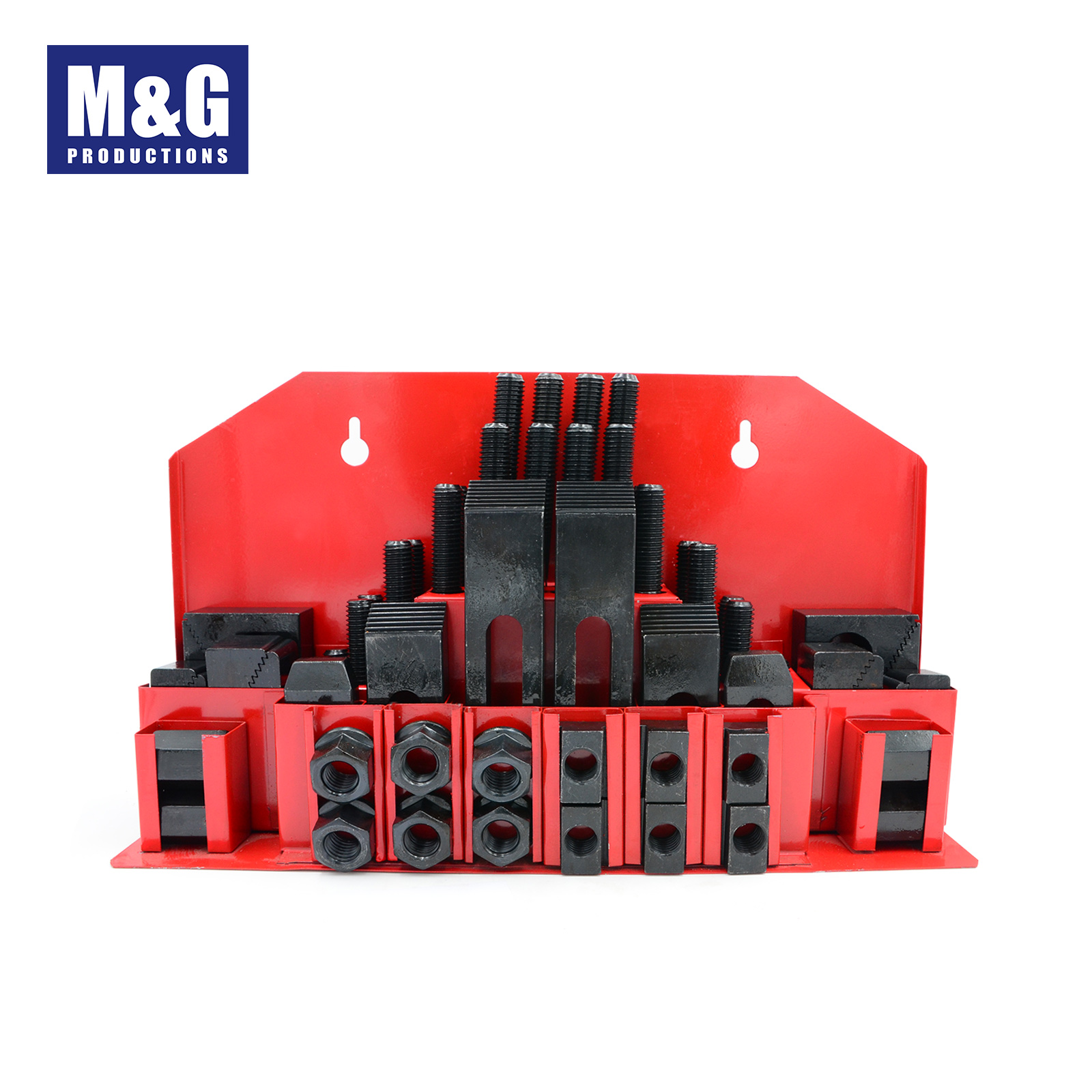 58 PC Clamping Kits 1/2"(3/8"16TPI)_Machine Tool Access._M&G Productions