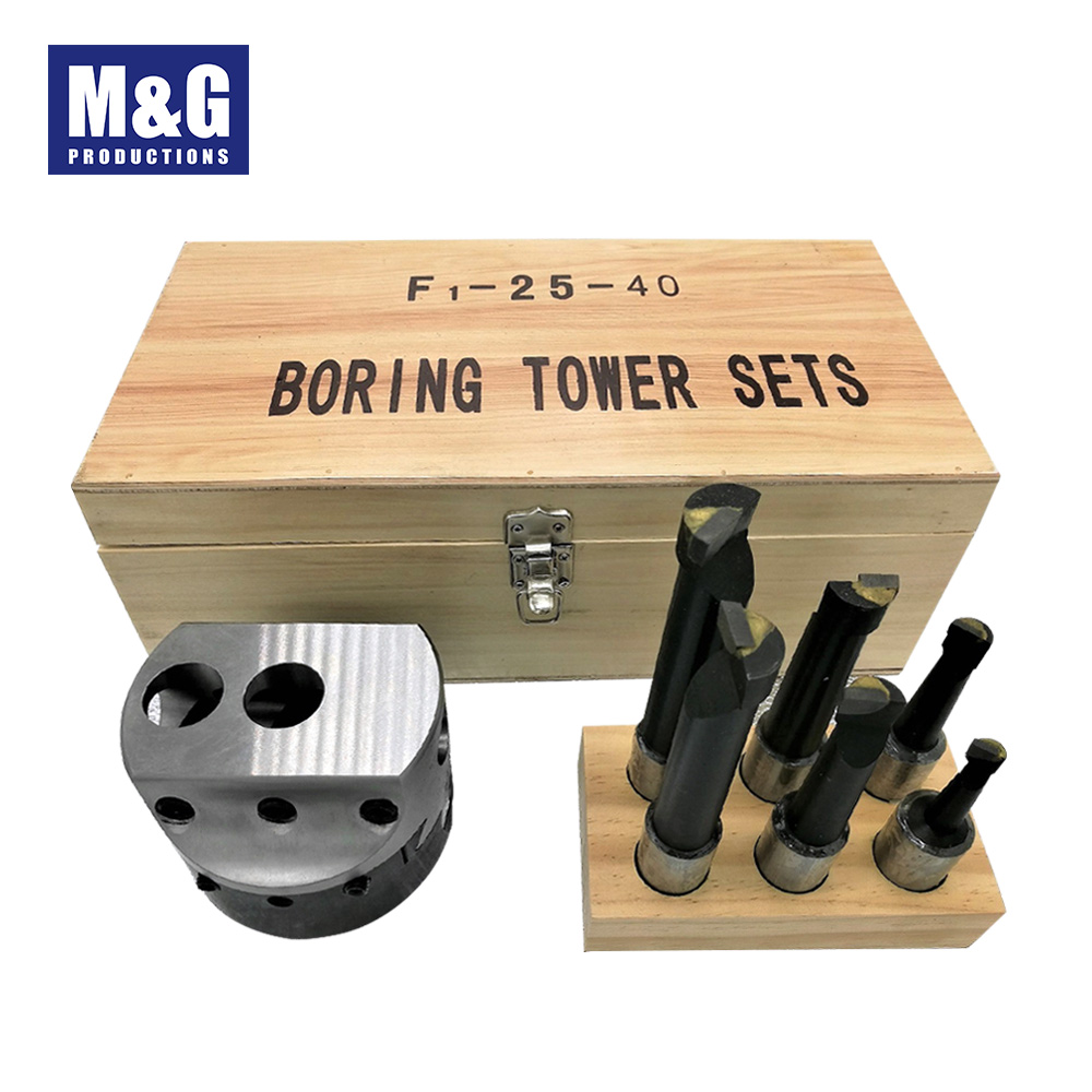 100mm boring head with 25mm shank 6 pcs metric boring bar_Cutting Tools