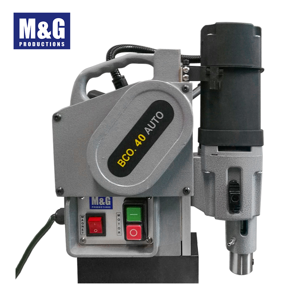 BCO Magnetic Drill,Model No.BCO.40AUTO,Cutter Capacity：Φ12-40mm,Twist Drill：Φ3-16mm,240V