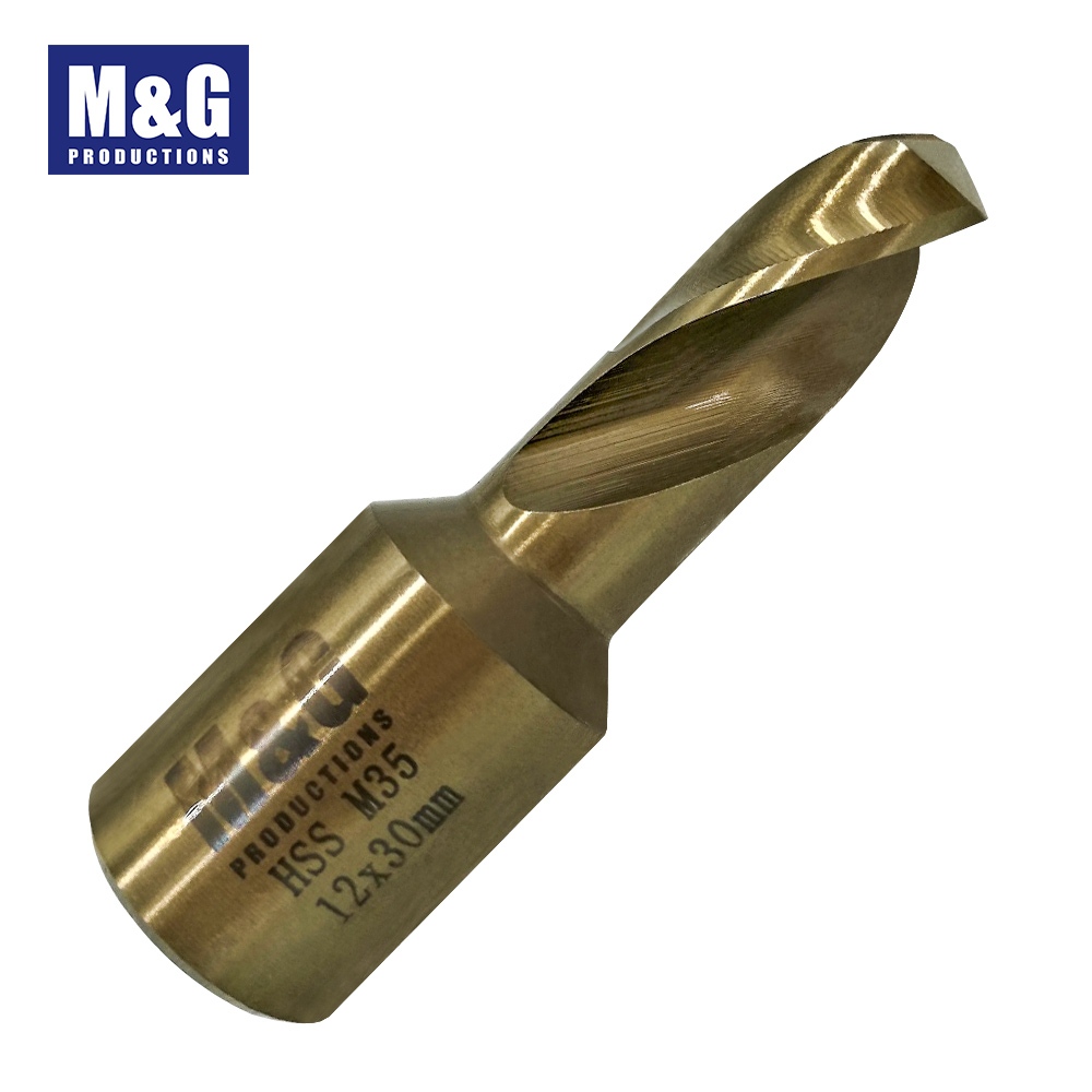 HSS Cobalt Drill Bits with Double weldon Shank for Magnetic drill Cutting depth 30mm