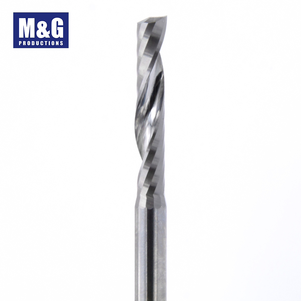 Solid Carbide Single Flute Right Spiral Milling Cut Dia ZDx622 