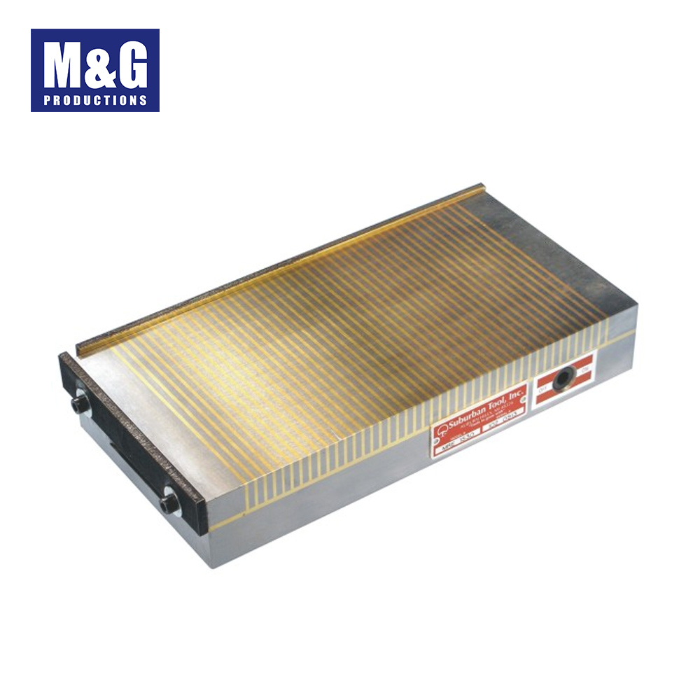 Rectangular Fine Pole Permanent Magnetic Chuck 