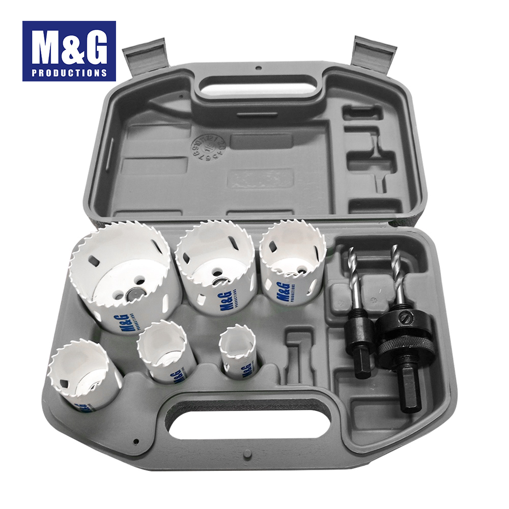M&G Brand M3, Hole Saws 22 29 35 44 51 64MM with 2 Center Drills