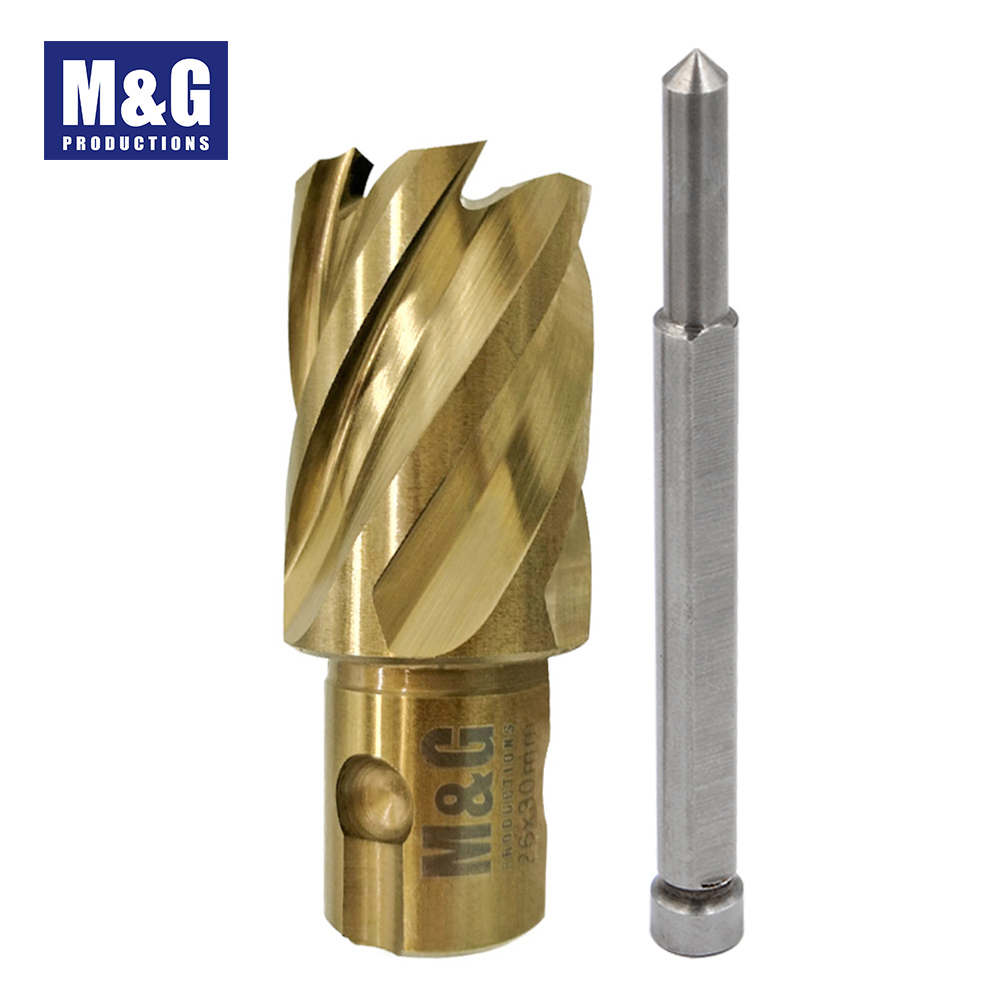 HSS Cobalt Annular Cutter,Rotabroach Cutter, Slugger,Magnetic Drill BIts ,Cutting Depth 30mm (Universal Shank)