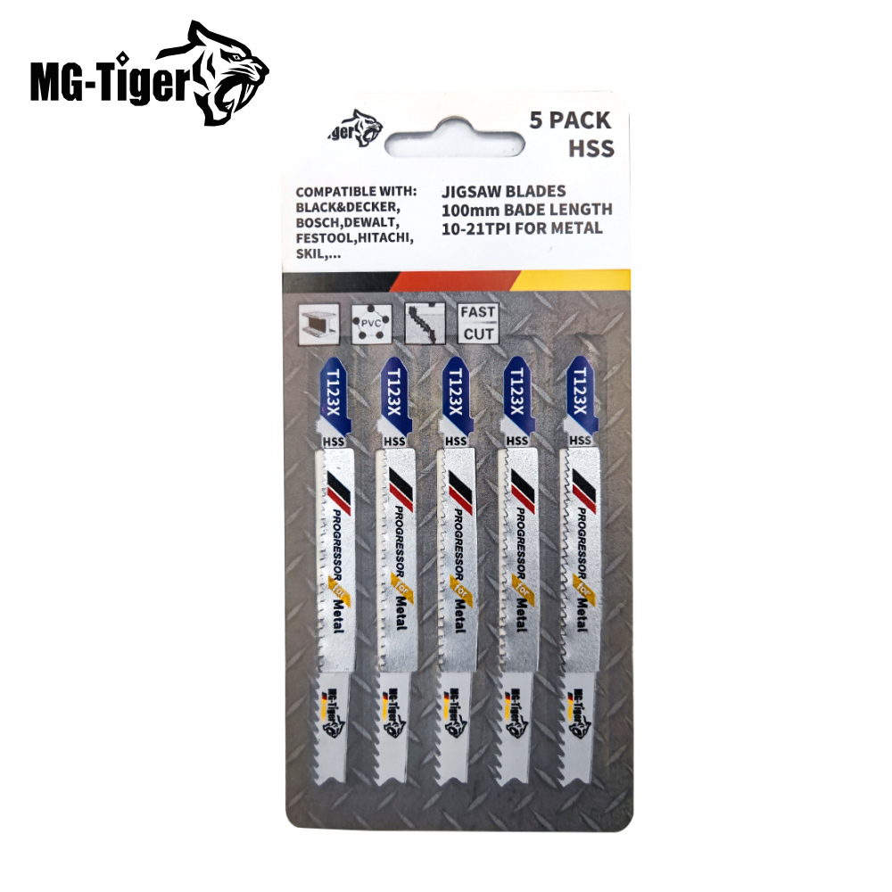 HSS JIGSAW PROGRESSOR FOR METAL T123X-G (5pcs/set)