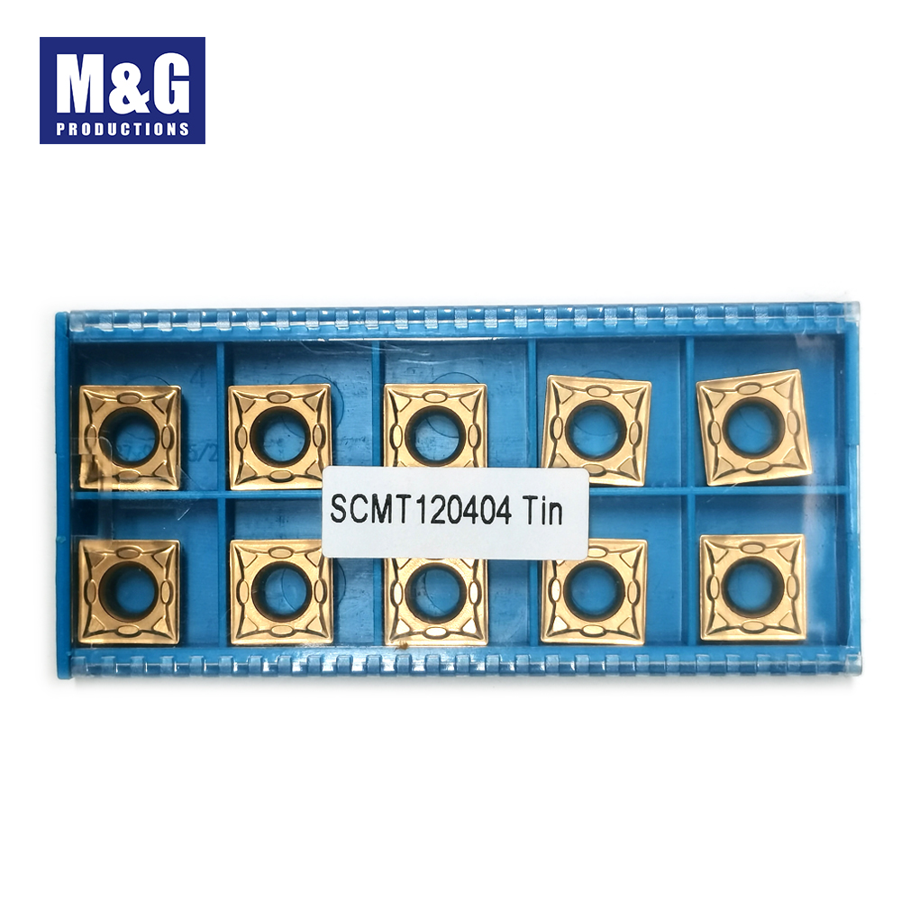 10pcs SCMT120404 Tin