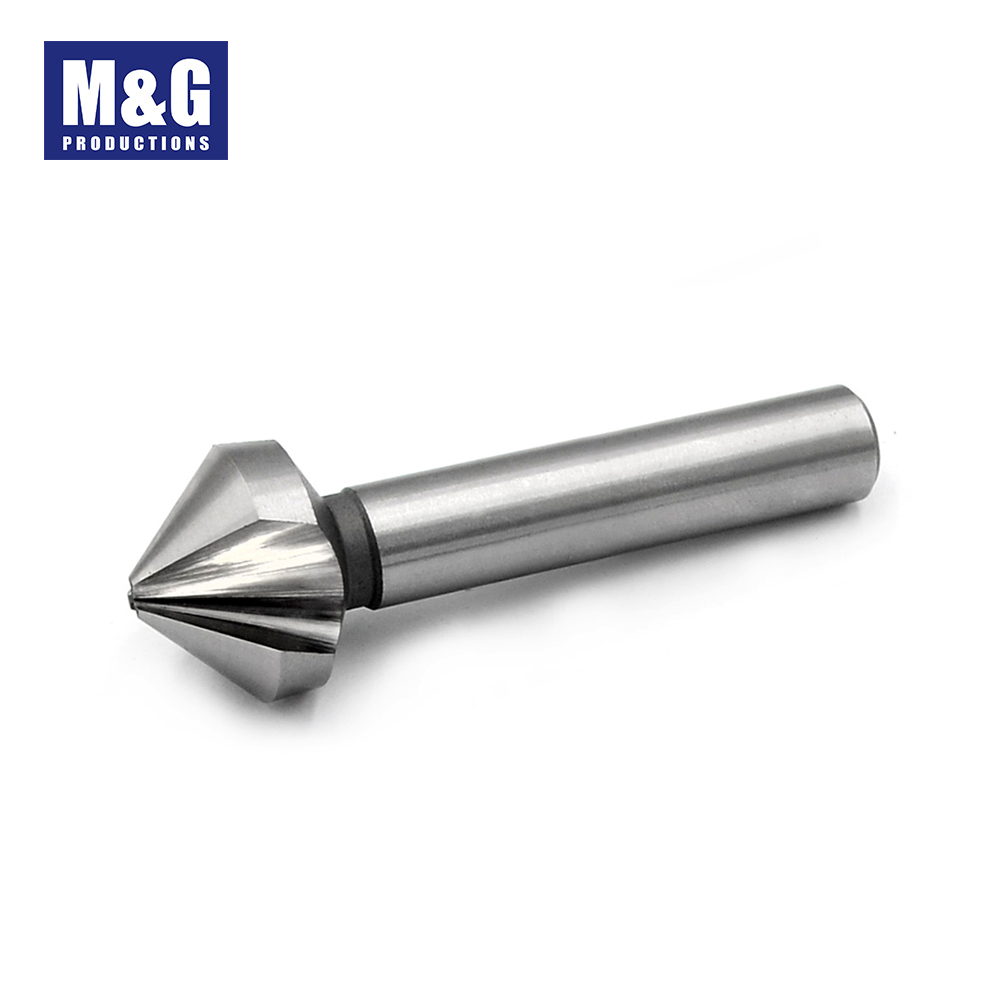 HSS DIN335 Form C 90deg, Countersinks With Round Flute